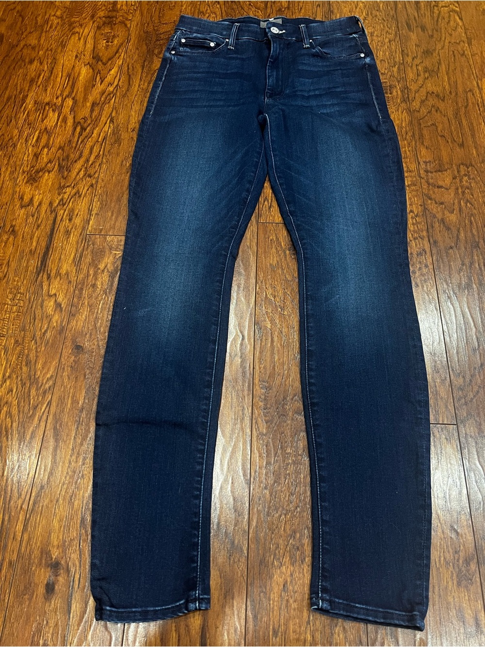 MOTHER Jeans SZ 27 The Looker Tongue & Chic Dark Wash Mid Rise